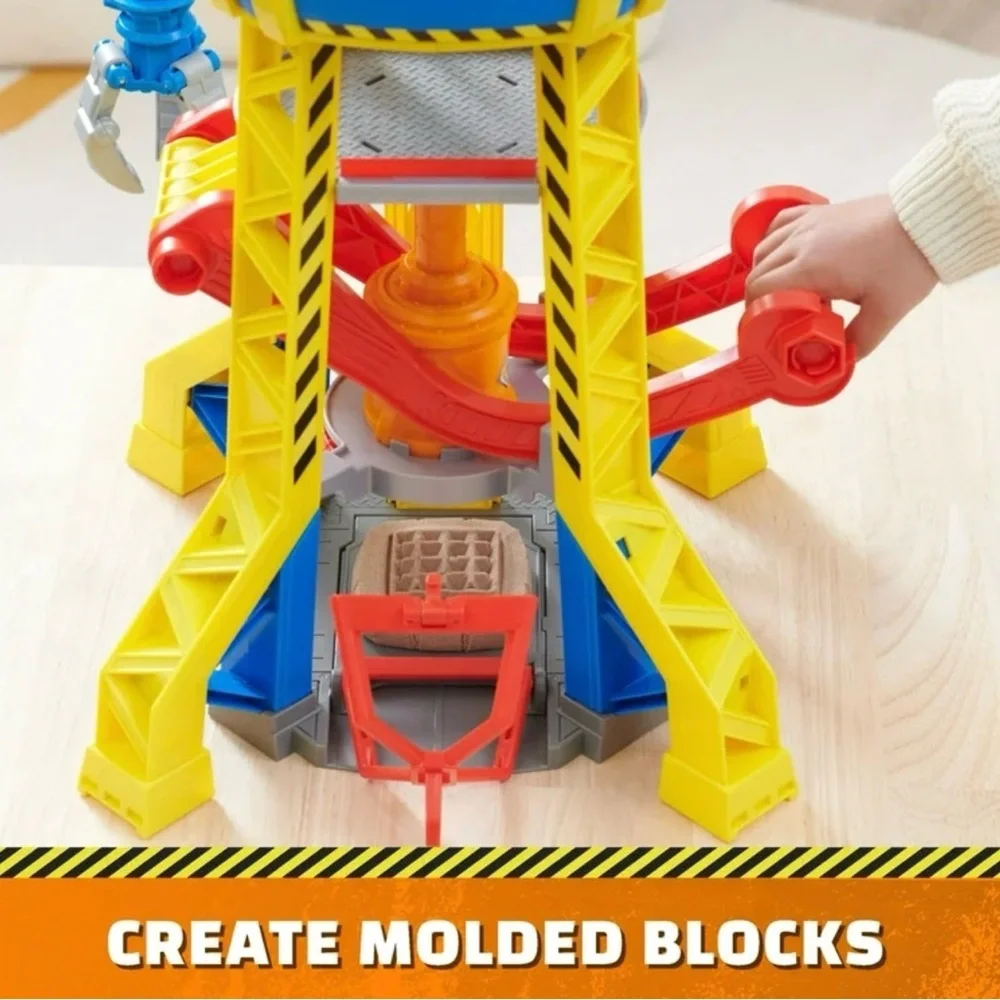 Paw Patrol Rubble & Crew Bark Yard Crane Tower Play Set Over 2 Feet Tall